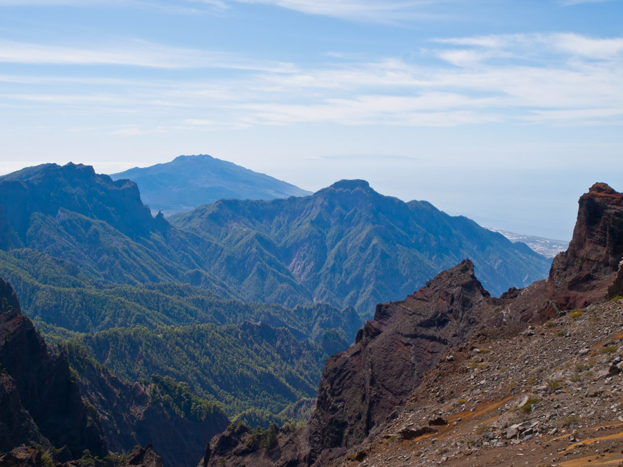 Landschaft auf der Insel La Palma