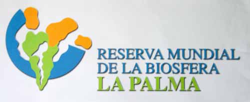 Siegel des Weltbiosphärenreservats La Palma