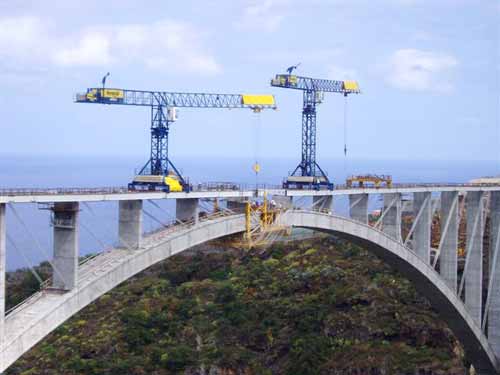 Brücke von Los Tilos im Nordosten der Insel La Palma