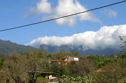 Passatwolken über der Punta de los Roques