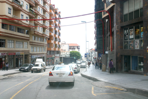 Avenida del Puente in Santa Cruz de La Palma