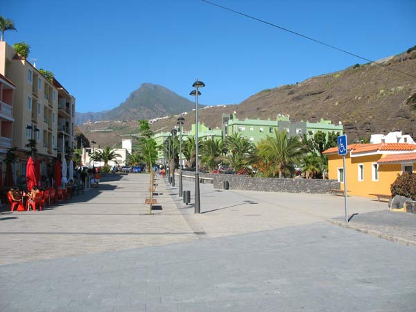 Neue Fußgängerzone in Puerto de Tazacorte