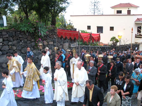Corpus Christi en Mazo - La Palma - Junio 2007