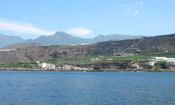 La Bombilla, vom Atlantik aus gesehen
