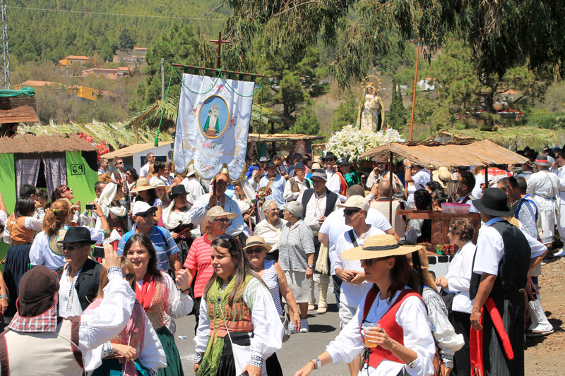 Wallfahrt zu Ehren der Virgen del Pino in El Paso, La Palma