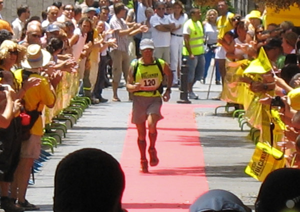 Der Sieger der Transvulcania 2009, Salvador Calvo